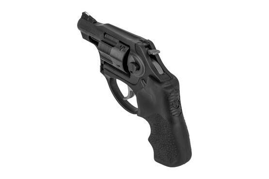 Ruger LCRX 357 Magnum 5 round Revolver features a removable front blade sight and matte black finish